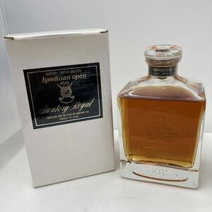 473 SUNTORY WHISKY ROYAL HAWAIIAN OPEN Suntory whisky Royal Hawaiian open 1965-1985 750ml