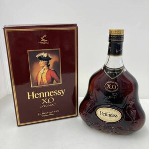 470 Hennessy XO COGNAC ヘネシー x.o コニャック 700ml 40% 金キャップ クリアボトル 未開封