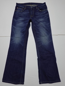 ●リーバイス LEVIS デニム 507 W33 革パッチ ●0405●