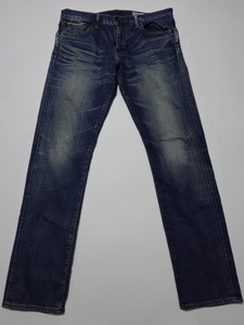 ●リーバイス LEVI'S デニム 511 W33 革パッチ●0411●