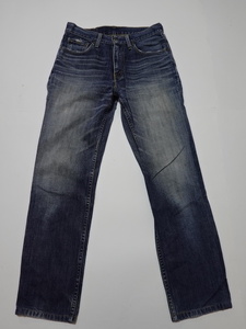 ●リーバイス LEVIS デニム 502 W30 革パッチ ●0416●