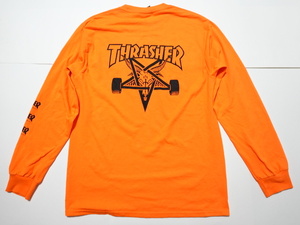 ●THRASHER スラッシャー 長袖 Tシャツ ロンT M ●0420●