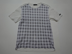 ●BURBERRY BLACK LABEL バーバリーブラックレーベル 半袖 Tシャツ 2 三陽商会●0424●