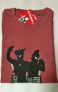 Lサイズ メンズ 新品 ユニクロ ウルトラマンゼロ ウルトラセブン uniqlo UT 半袖 Tシャツ レッド 綿100% 送料無料