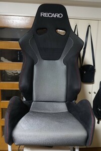 * beautiful goods *RECARO SR-6 SK-100 ASM Recaro semi bucket seat black 