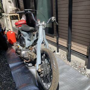 ホンダ カブ 実動 ダートトラック仕様 88cc 練習用 おもちゃ 書類付き 部品取りにも フラットトラッカー ダートラ リトルカブ スーパーカブの画像3