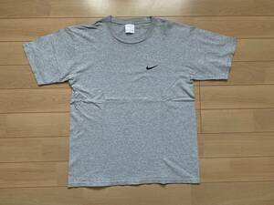 【古着】USA製 NIKE ナイキ 胸刺繍ロゴTシャツ Mサイズ MADE IN USA 90s 90年代ヴィンテージ アメリカ製