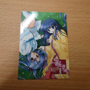 SAKURA　サクラ雪月華　カード　美少女補完計画 トレーディングカード