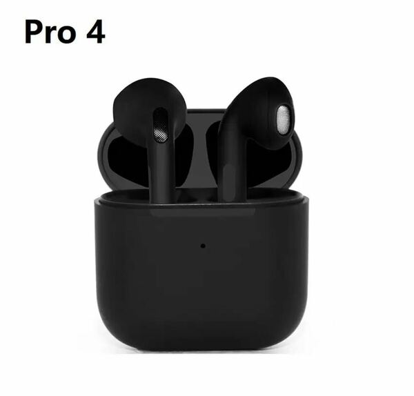 Bluetooth イヤホン　ワイヤレス　pro4 新品　ブラック