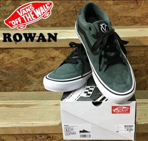 バンズ ROWAN ローワン JUNGLE GREEN/TRUE WHITE VANS スニーカー