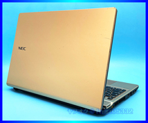 NEC タッチパネル フルHD液晶 大容量メモリ 16GB 高速新品 SSD 512GB +HDD1000GB Core i7 5500U ゴールド Windows 11 Webカメラ Office2021_画像5