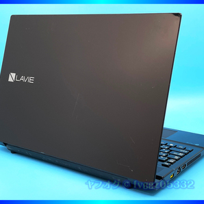 NEC フルHD液晶 高速新品 SSD 1TB (1000GB) 大容量メモリー 20GB Core i7 7500U ブラック Windows 11 Webカメラ Bluetooth Office2021の画像5