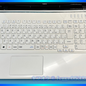 NEC SSD 新品 1TB (1000GB) +外付HDD 750GB 大容量メモリ 16GB Core i7 4712MQ ホワイト Windows 11 Webカメラ Office2021 ノートパソコンの画像3