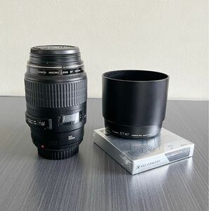 ★極上美品★Canon EF100mm F2.8 マクロ ★USフ－ド・新品フィルター付属★