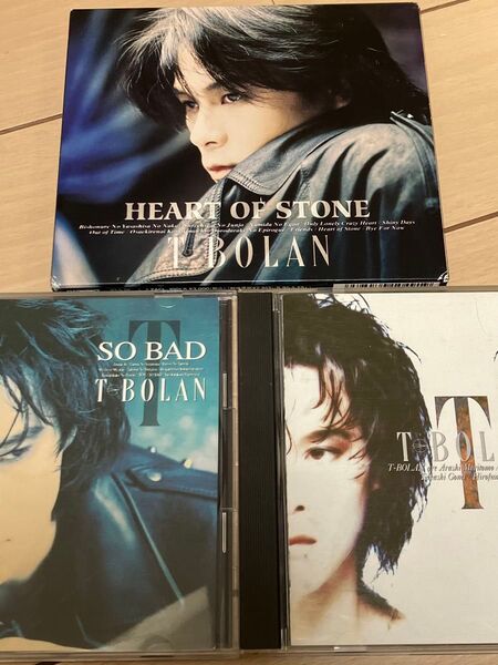 CD T−BOLAN/HeartofStone他二枚