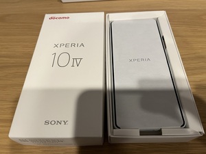 ●ほぼ未使用●Sony Xperia 10 IV ドコモ SO-52C ホワイト 送料無料