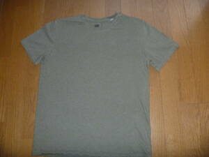 MENS' IHUNDER N01のモスグリーンの半袖T-シャツ M 711