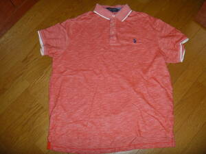 MENS'赤のU,S, POLO ASSNの半袖シャツXLARGE 　791