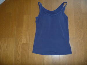 LADIES紺のユニクロのTANK TOP M 849