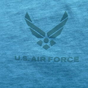 U,S,AIR FORCEのグレイの半袖T-シャツ SMALL 946の画像2