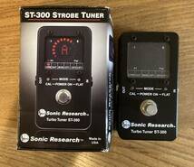 Sonic Research Turbo Tuner ST-300 ストロボチューナー 高性能 箱付き_画像1