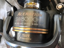 未使用 シマノ アセレーション SW8000HG ACERAТIОN 遠投 投げ釣り ぶっこみ_画像4