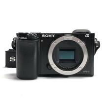 1スタ SONY α6000 + E PZ 16-50mm + E 55-210mm ソニー ミラーレス カメラ ショット数3155回 動作OK 1円 24D ヱOA4_画像2