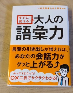 すぐに使える！大人の語彙力