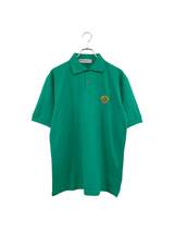 Made in ENGLAND Burberrys of LONDON polo shirt バーバリー ポロシャツ グリーン ヴィンテージ ネ_画像1