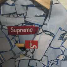 Supreme Mosaic S/S Shirt Multicolorシュプリーム モザイク エスエス シャツ マルチカラー アロハシャツ オープンカラー レーヨン_画像5