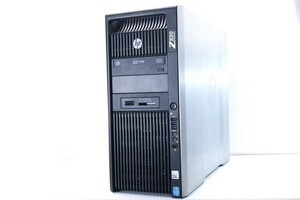 ジャンク HP Workstation Z820空冷モデル Xeon E5-2643 V2メモリ 64GB HDD 450GB×2(SAS) Quadro k4000 通電のみ　動作しません　