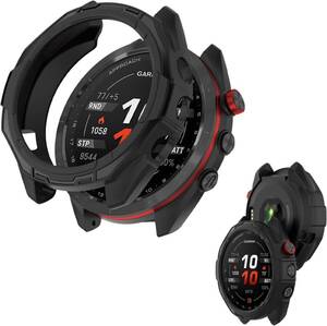 (GARMIN) Approach S70 47mm 用 ケース 保護ケース 【NOUKAJU】 一体型 TPU素材 全面保護 装