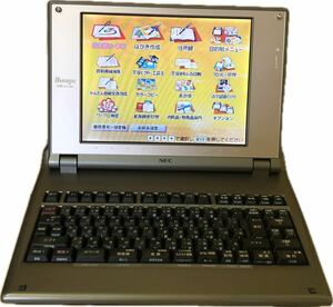 NEC writing .JX-730 electrification . personal seal character OK word-processor present condition goods 