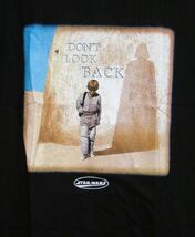 【送料無料】M★新品スターウォーズ【DON'T LOOK BACK】プリントTシャツ★キムタク_画像2