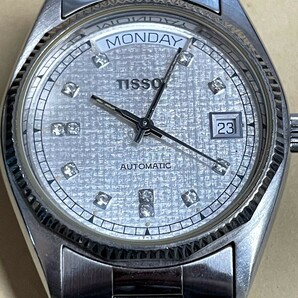 美品 稼働品 TISSOT SEASTAR AUTOMATIC 腕時計 ティソ シースター 自動巻き メンズ腕時計 男性向け 動作品の画像2