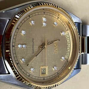 TISSOT SEASTAR AUTOMATIC D352 CAL.ETA 2834-2 ゴールド 腕時計 ティソ シースター 自動巻き メンズ腕時計 男性向け TISSOTの画像8