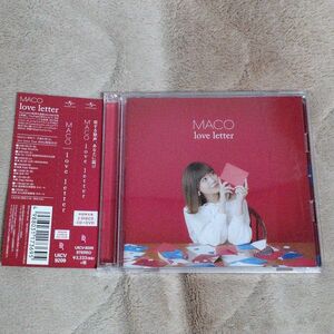 MACO/love letter DVD付初回限定盤アルバム