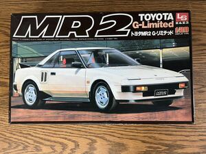 【未組立】MR2 TOYOTA G-Limited トヨタ MR2 G-リミテッド　1/20 プラモデル エルエス 