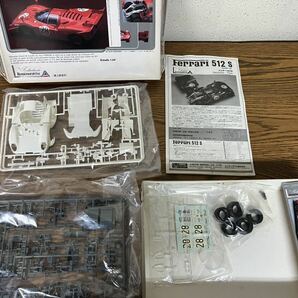 【未組立】フェラーリ512S Ferrari512S 1/24プラモデル の画像3