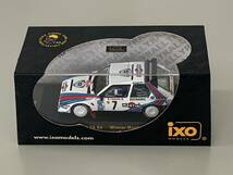 ◆IXO イクソ【1/43 LANCIA ランチア DELTA S4 MARTINI マルティーニ #7 1986 】開封済◆_画像2