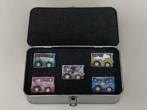 ◆PEANUTS【ピーナッツ コレクション ラッピングバス ② チョロQ 5台セット】缶に難あり◆