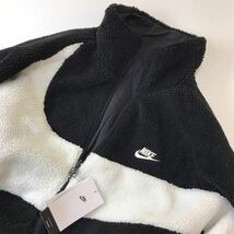 Nike BQ6546-011 SWOOSH FULL ZIP JACKET BOA FLEECE JACKET サイズ2XL_画像2