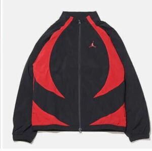 Nike DX9368-013 Men's Sportswear, Jordan Sports Jam Warm-Up Jacket, Black/Gym Red, Authentic Productサイズ XL