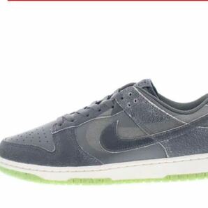 NIKE DUNK LOW RETRO PRM HALLOWEEN dq7681-001 iron grey/phantom-scream green ナイキ ダンク ロー ハロウィン27.5㎝の画像2