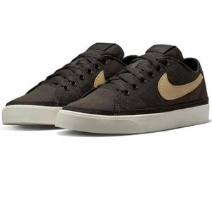 [ Nike ] coat wi men's Legacy canvas W COURT LEGACY CNVS bell bed Brown / Sale / sesame CZ0294-200 size 28.5.
