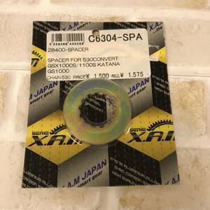 ☆【在庫品】X.A.M Japan ザムジャパン 530 コンバート スペーサー C6304-SPA バイク用品 パーツ☆N04-285ｂ