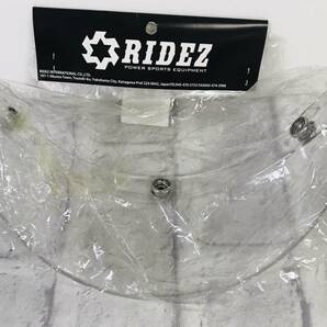 ☆【在庫品】RIDEZ ライズ バイザー クリア バイク ヘルメット パーツ☆T04-253ｂの画像2