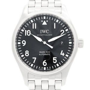 IWC Inter National watch Company Pilot watch Mark XVIII IW327011 Date black black men's self-winding watch 
