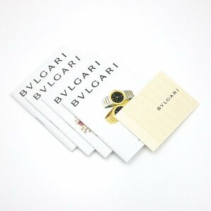 1円～ 3ヶ月保証付き 磨き済み 美品 本物 定番 人気 BVLGARI ブルガリ ビーゼロワン BZ22S ダイヤ シェル 革ベルト レディース 時計の画像9