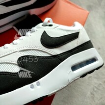 新品 正規品 NIKE ナイキ AIR MAX 1 GOLF エアマックス1 ゴルフ 白 ホワイト 黒 ブラック 25.5cm US7.5 耐久 耐水 スパイクレス 箱付き_画像2